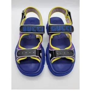 Gucci | Shoes | X Sega Calfskin Mesh Mens Aguru Sandals Mens 